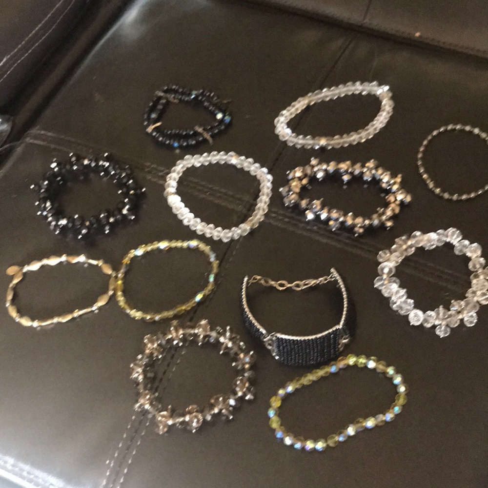 Serious sparkle city bracelet lot